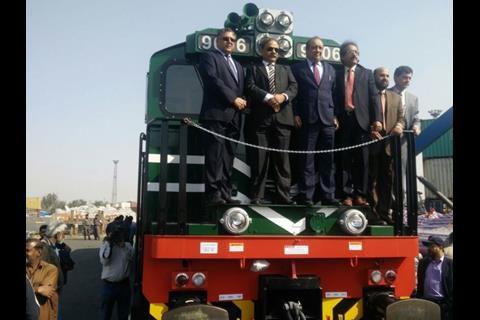 Pakistan Railways' CEO Javed Anwar Bubak said the new locos would enable PR to generate 'substantial revenues'.